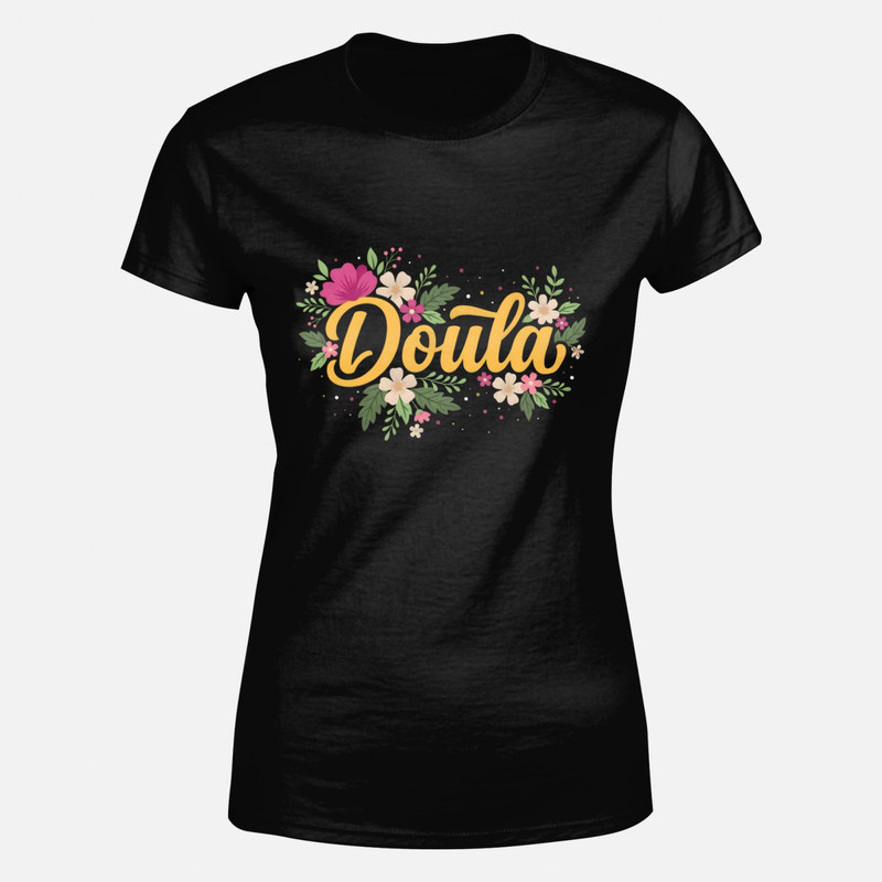 T-shirts: Doula florale accompagnante de naissance