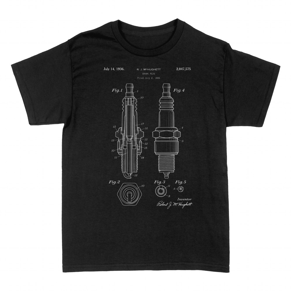 T-shirts: Plan de brevet de bougie