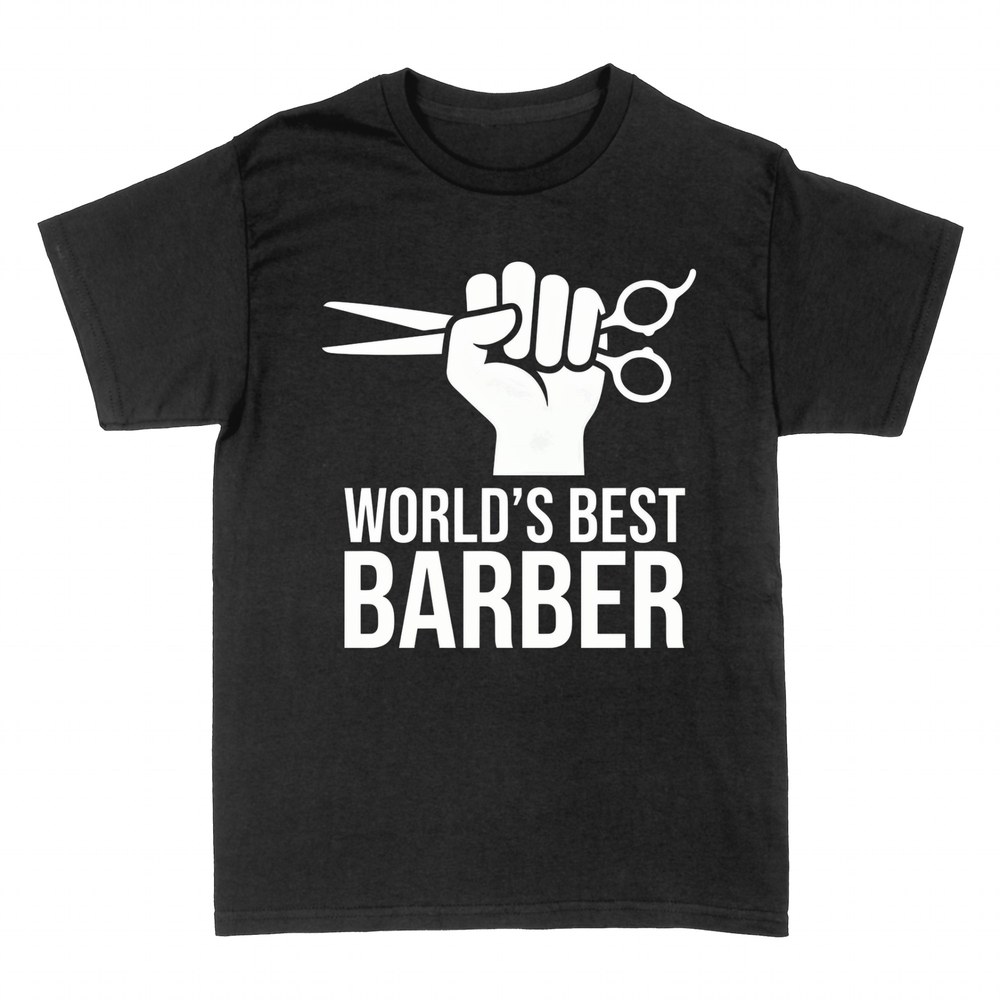 T-shirts: Poing tenant des ciseaux de barbier