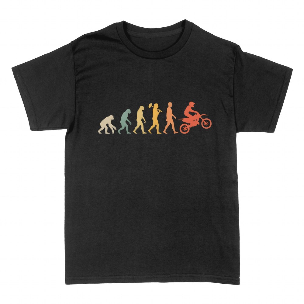T-shirts: &Eacute;volution du pilote de motocross vintage