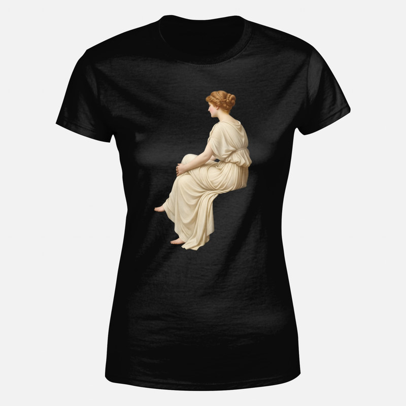 T-shirts: Femme assise en toge grecque