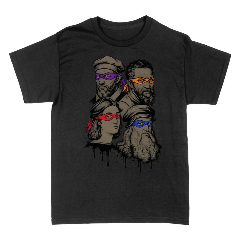 T-shirts: Ma&icirc;tres de la Renaissance masqu&eacute;s