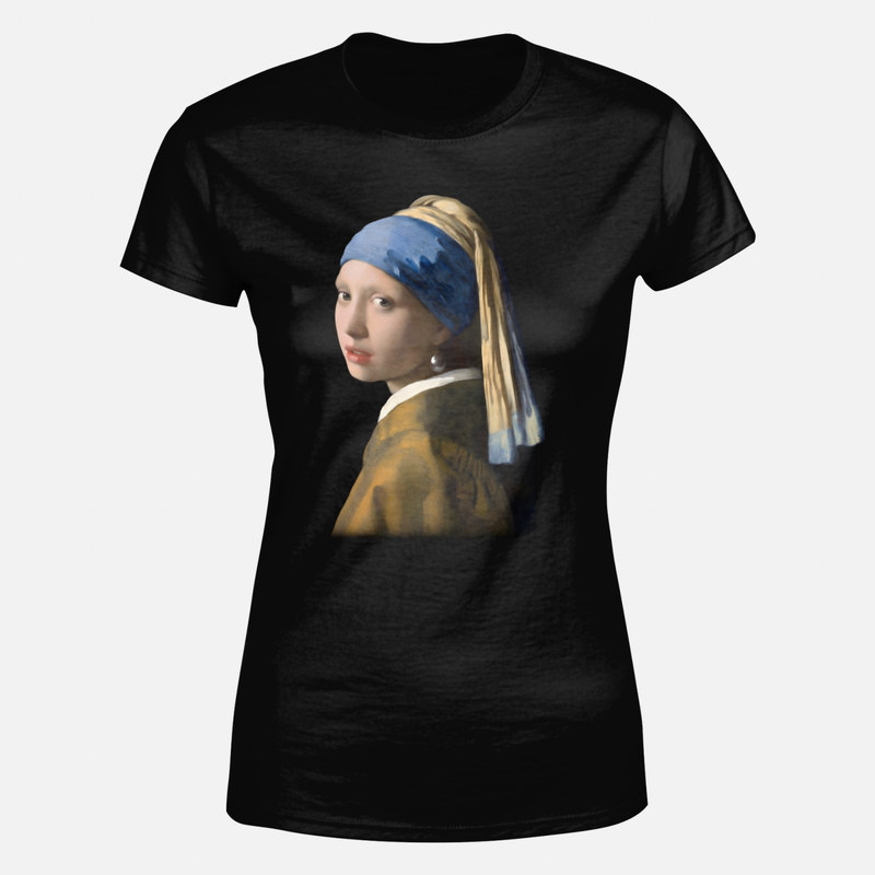T-shirts: La Jeune Fille &agrave; la perle de Vermeer