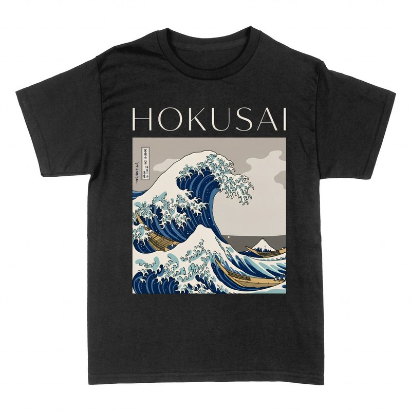 T-shirts: Hokusai La Grande Vague de Kanagawa