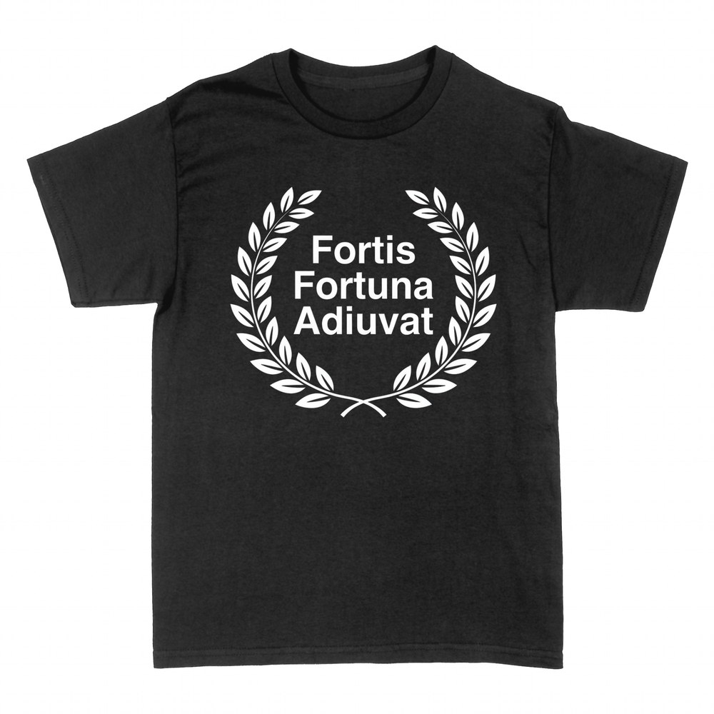 T-shirts: Fortis Fortuna Adiuvat couronne laurier
