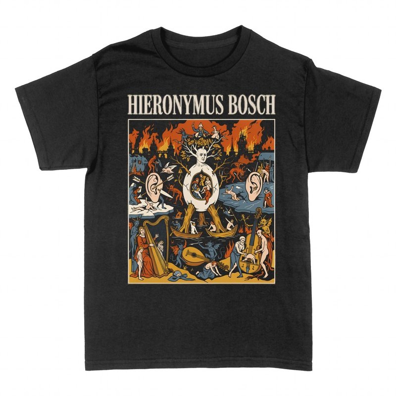 T-shirts: Bosch jardin des d&eacute;lices