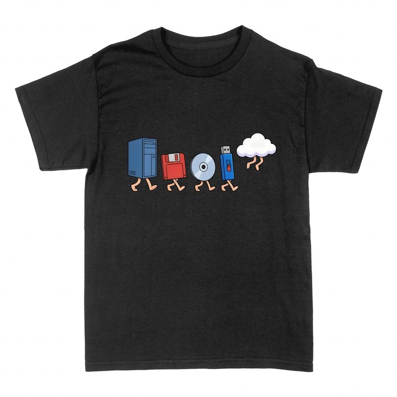 T-shirts: &Eacute;volution du Stockage vers le Cloud