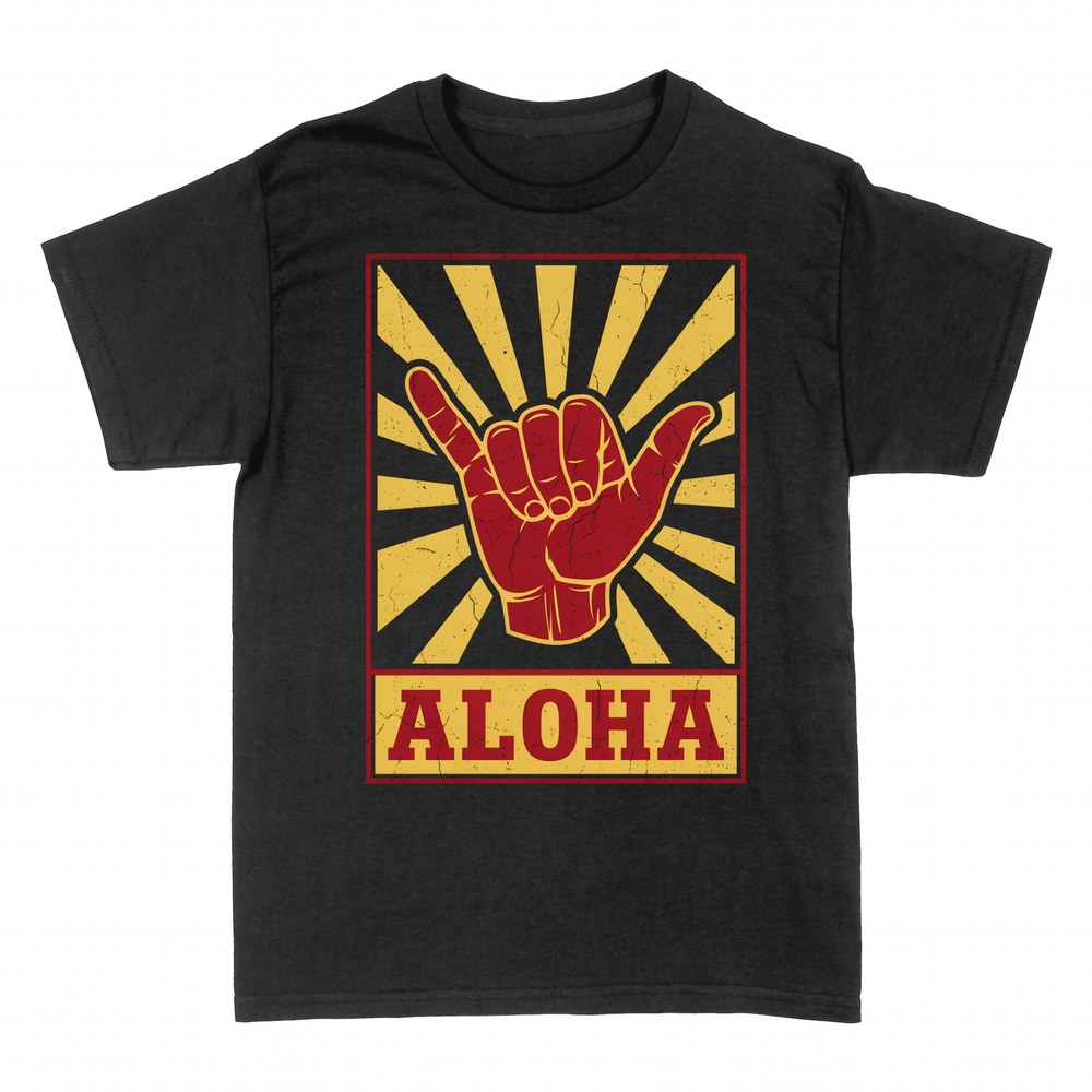 T-shirts: Aloha shaka surf