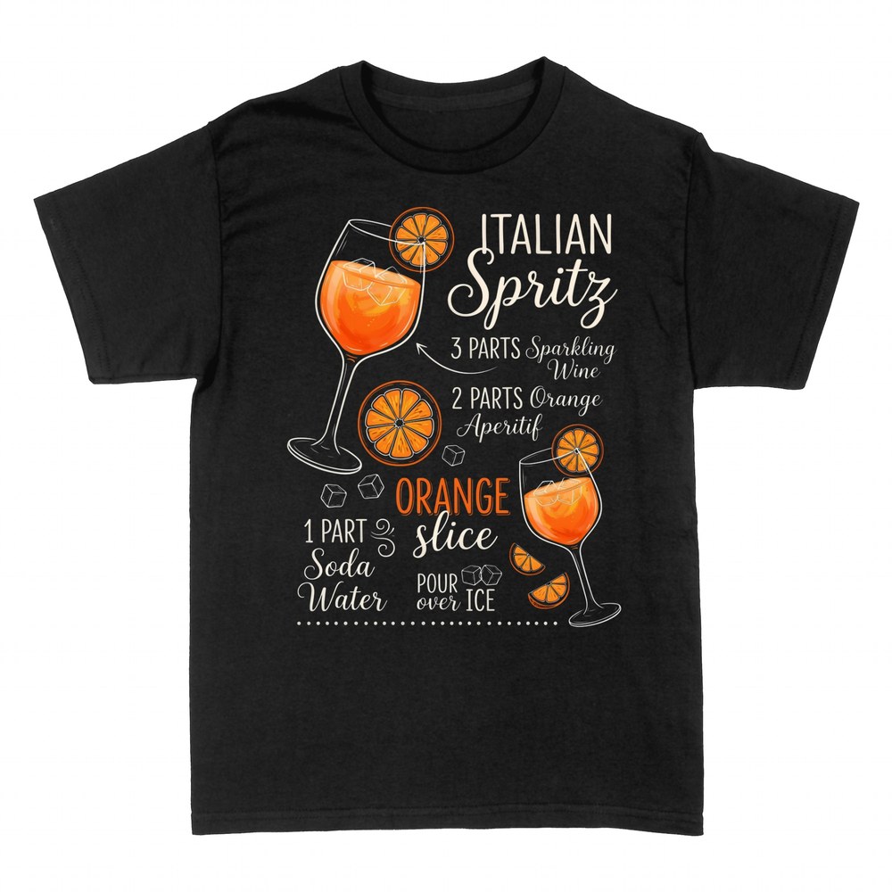 T-shirts: Recette du Spritz italien &agrave; l'orange