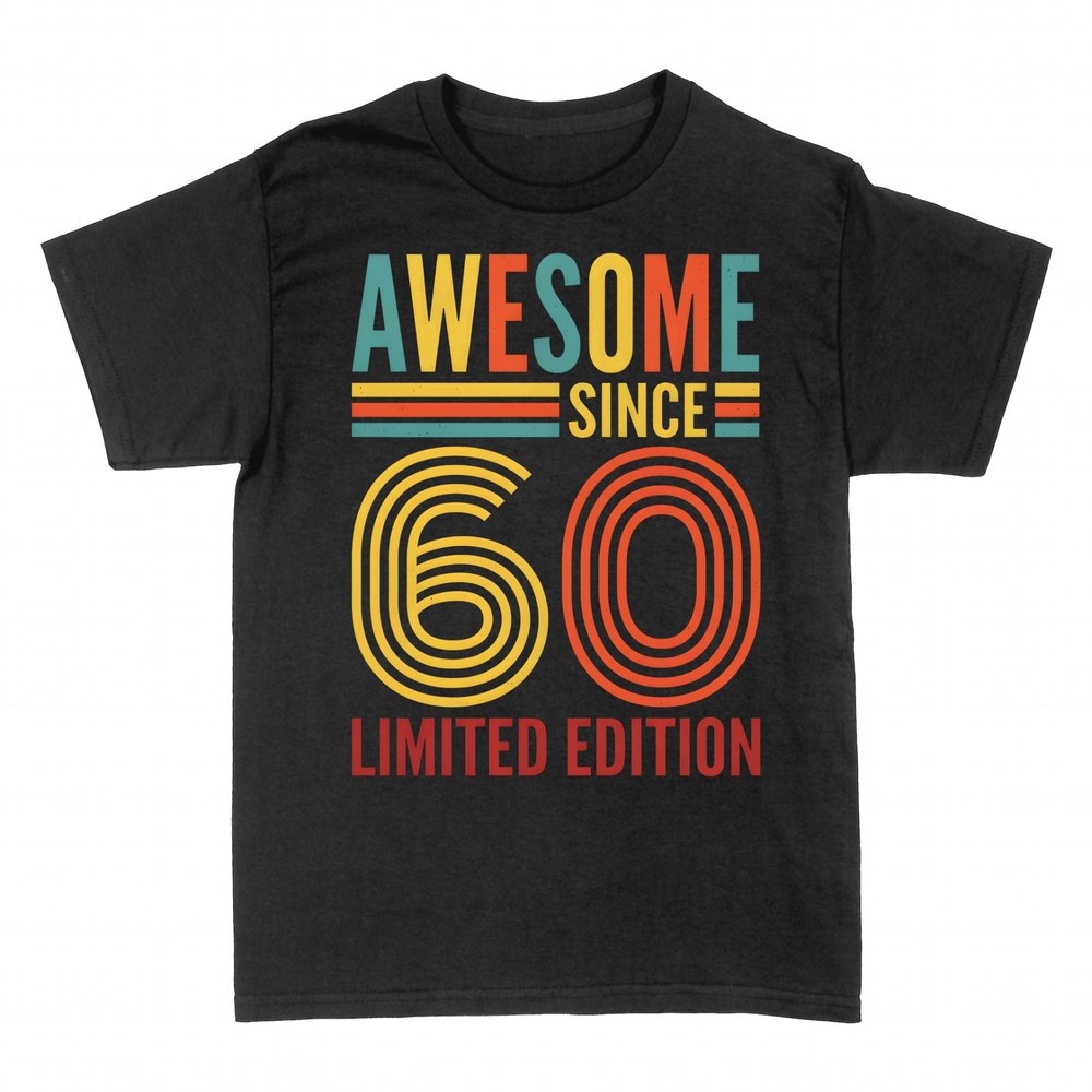 T-shirts: Awesome since 60 &eacute;dition limit&eacute;e r&eacute;tro