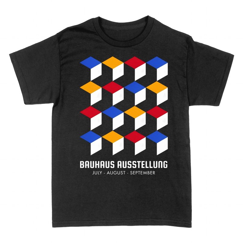 T-shirts: Bauhaus Ausstellung - G&eacute;om&eacute;trie et Couleur