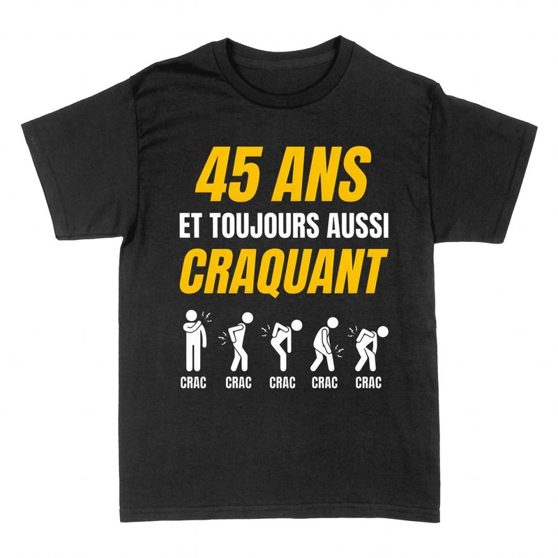T-shirts: 45 ans et toujours aussi craquant