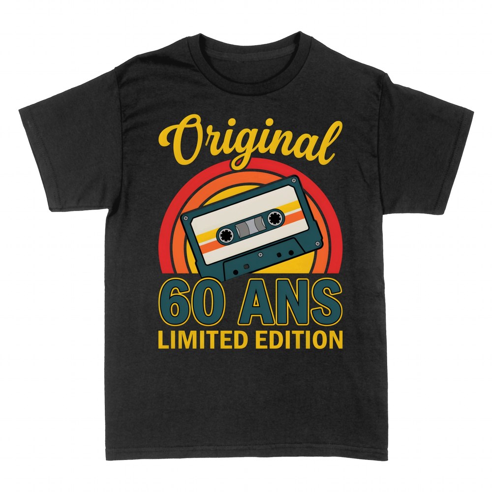 T-shirts: Vintage 70 ans &eacute;dition limit&eacute;e