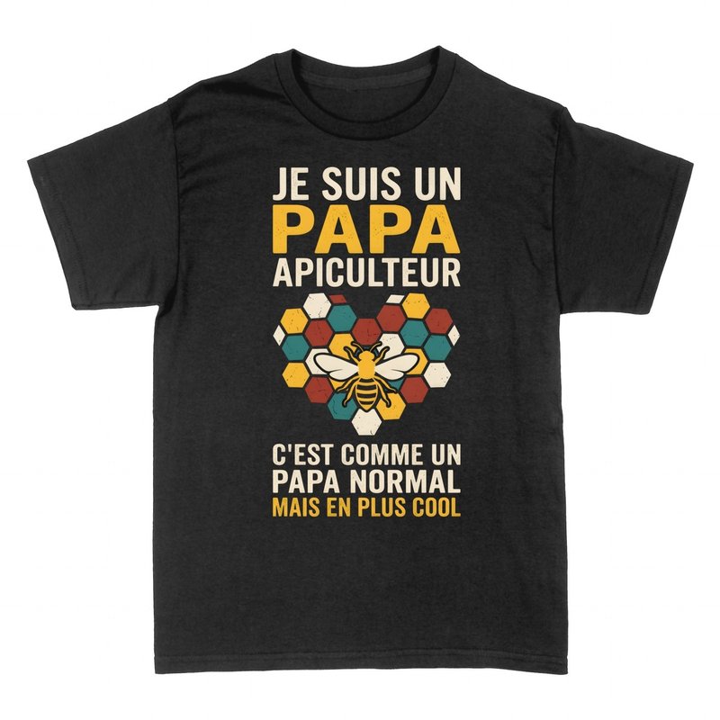 T-shirts: Papa apiculteur, comme un papa en plus