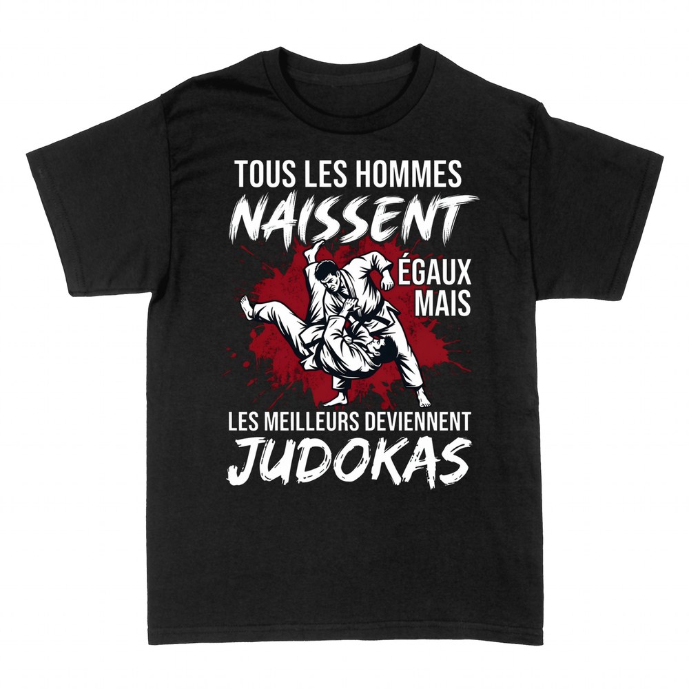 T-shirts: Les meilleurs deviennent judokas