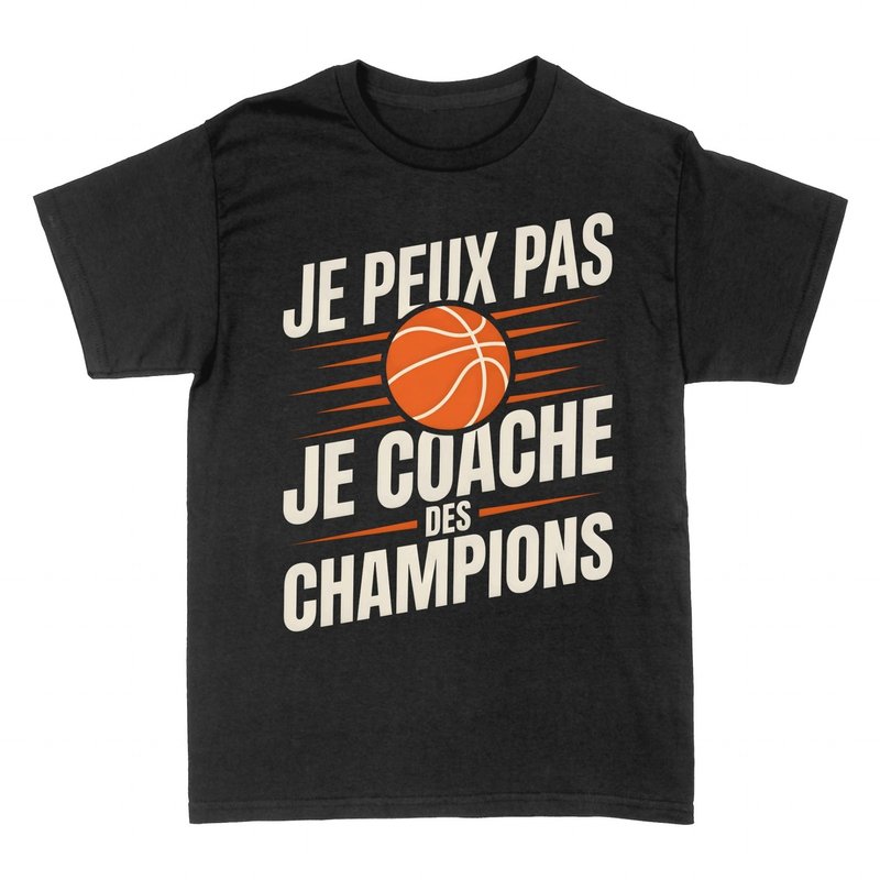 T-shirts: Je peux pas je coache des champions