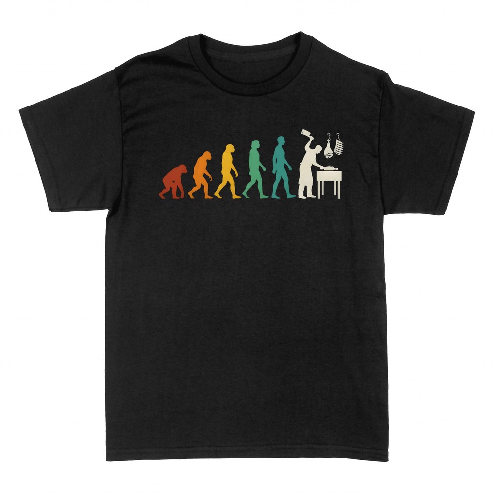 T-shirts: &Eacute;volution du boucher au couperet