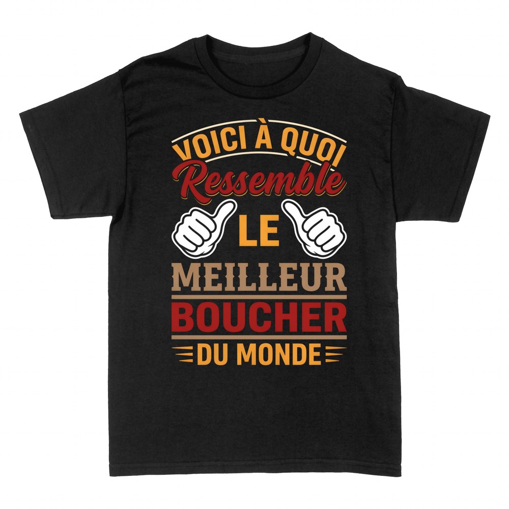 T-shirts: Le Meilleur Boucher du Monde