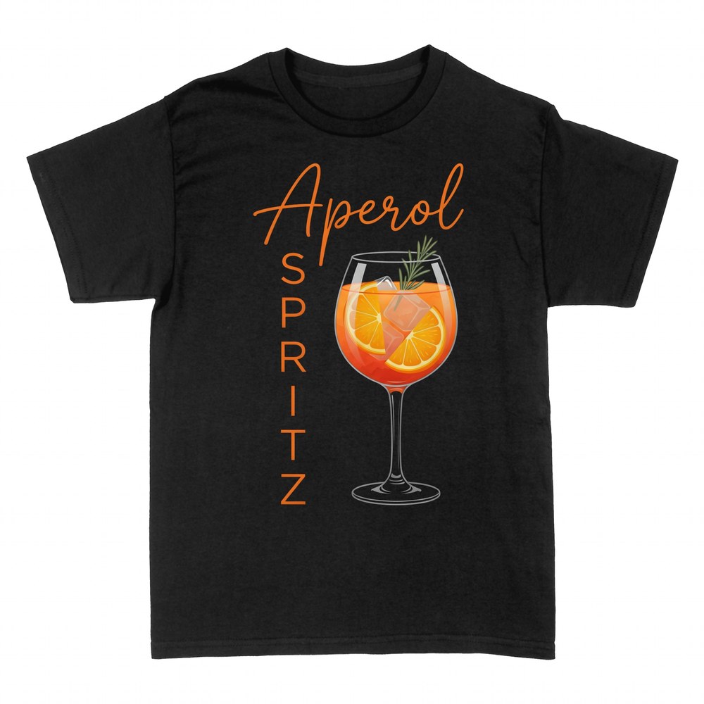 T-shirts: Aperol Spritz cocktail ap&eacute;ritif orange