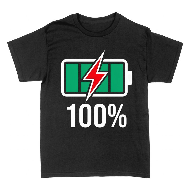 T-shirts: Batterie 100% &Eacute;nergie Gym