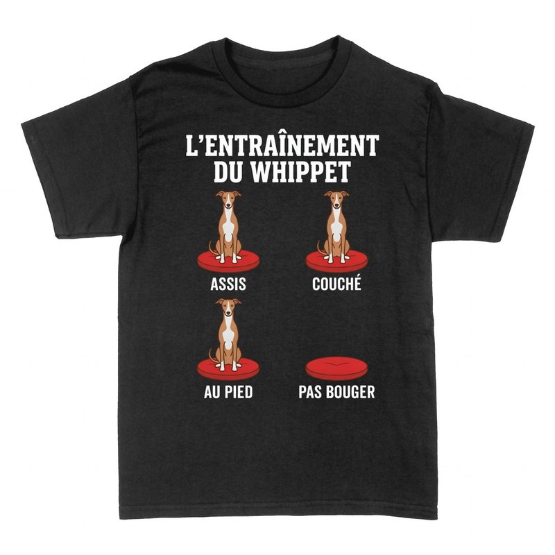 T-shirts: L'Entra&icirc;nement du Whippet