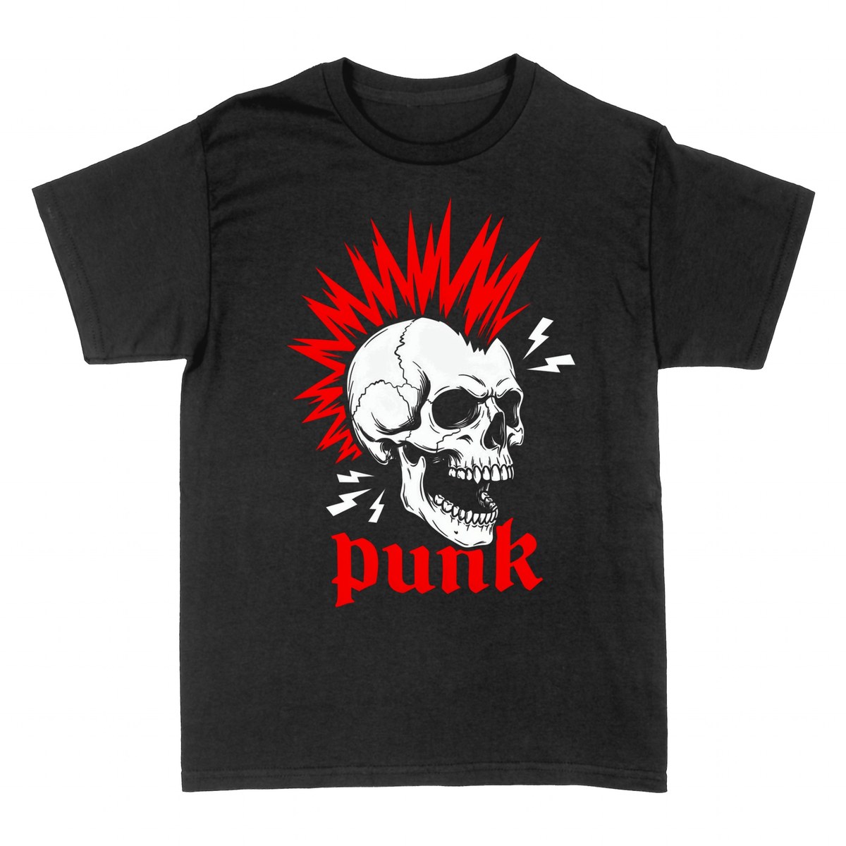 T-shirts: Cr&acirc;ne Punk Mohawk