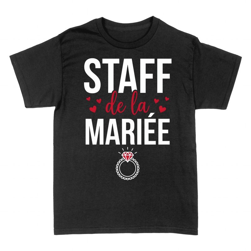 T-shirts: Staff de la Mari&eacute;e - EVJF