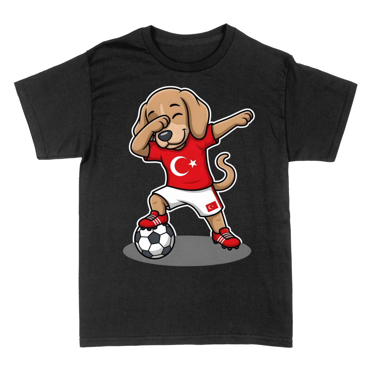 T-shirts: Chien Turquie Dab Football