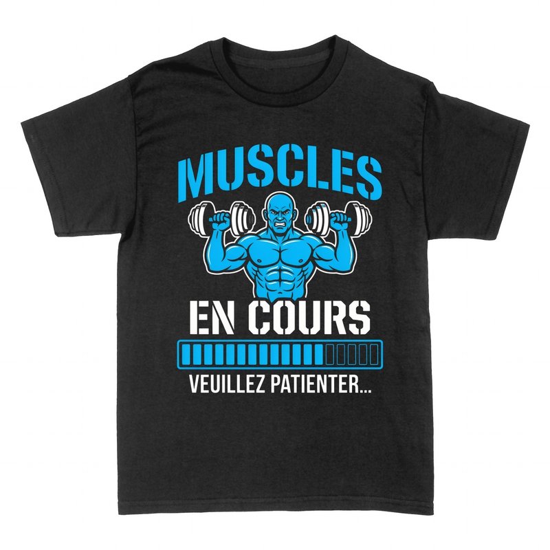 T-shirts: Muscles en cours - Veuillez patienter