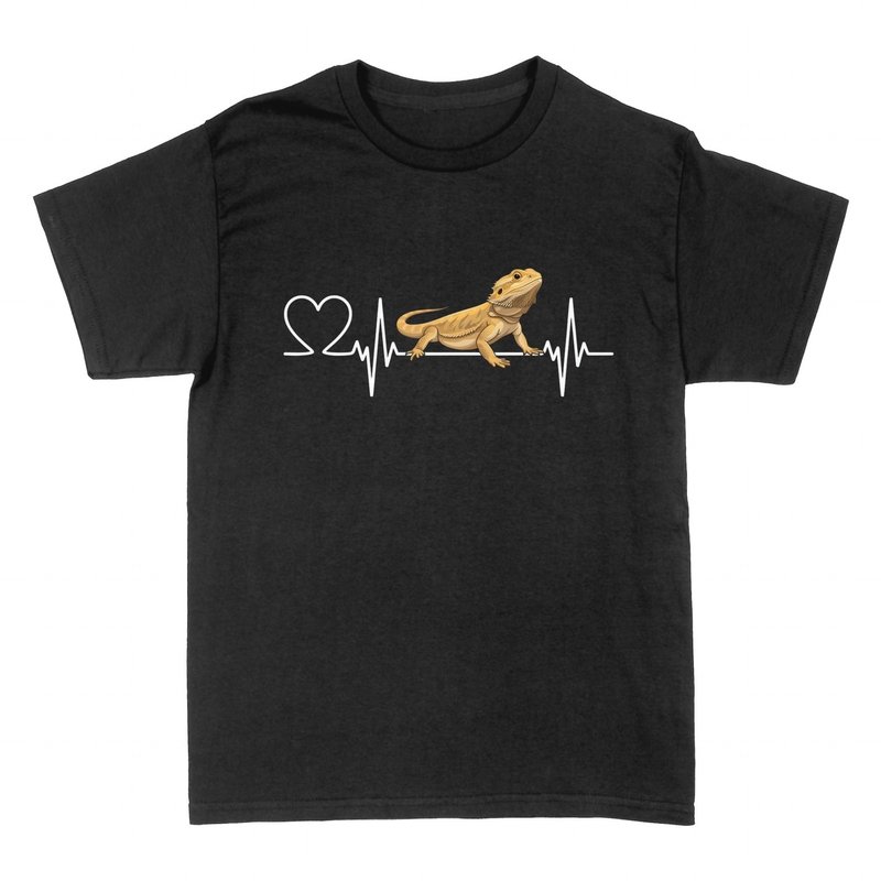 T-shirts: Dragon Barbu Battement de Coeur