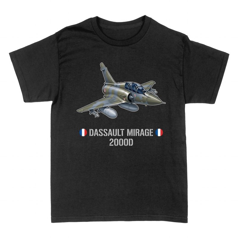T-shirts: Dassault Mirage 2000D