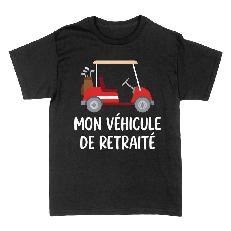 T-shirts: Mon V&eacute;hicule de Retrait&eacute; Golf