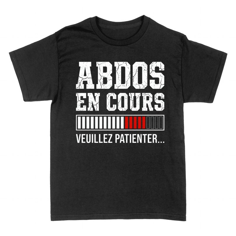 T-shirts: Abdos en cours - veuillez patienter