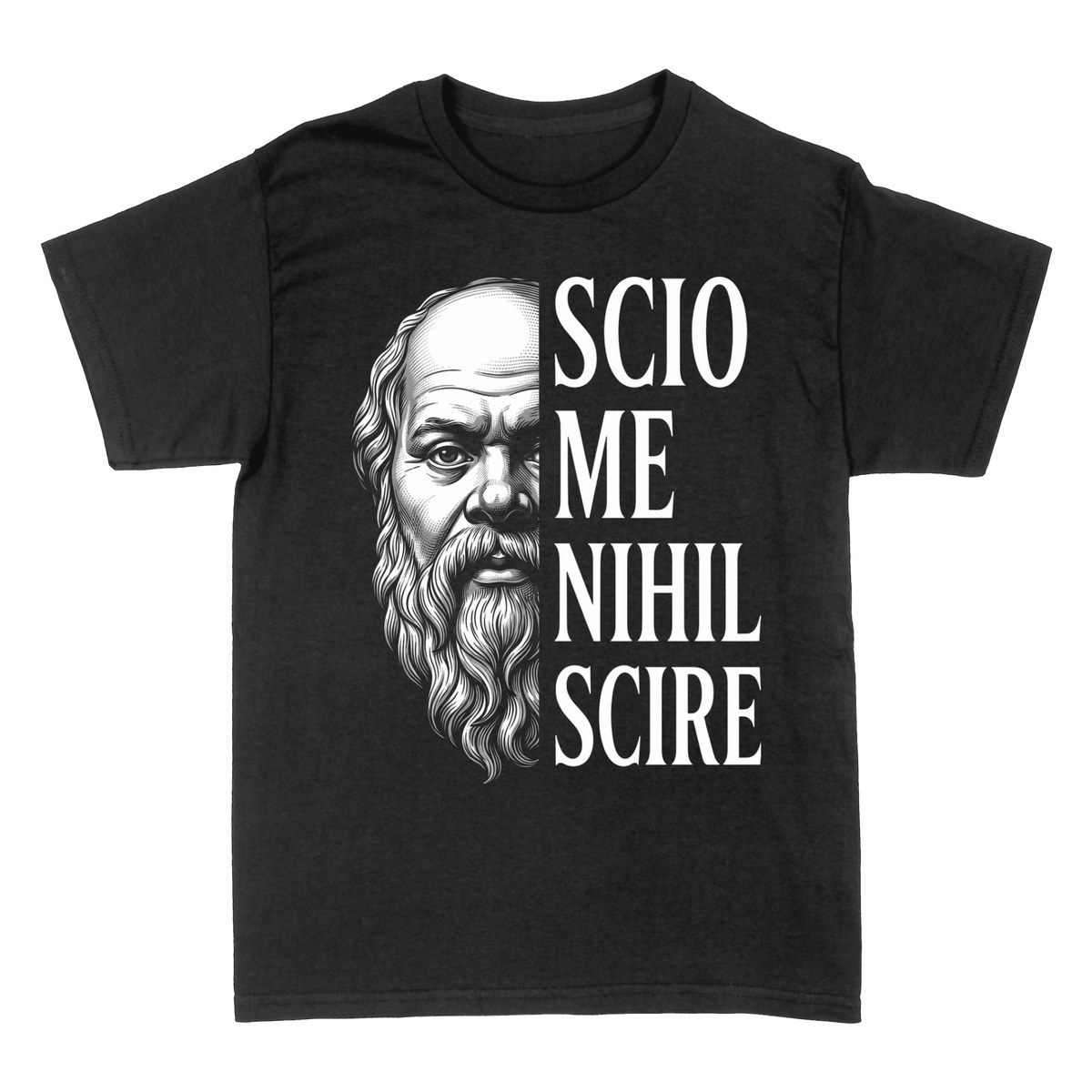 T-shirts: Scio Me Nihil Scire &mdash; Socrate