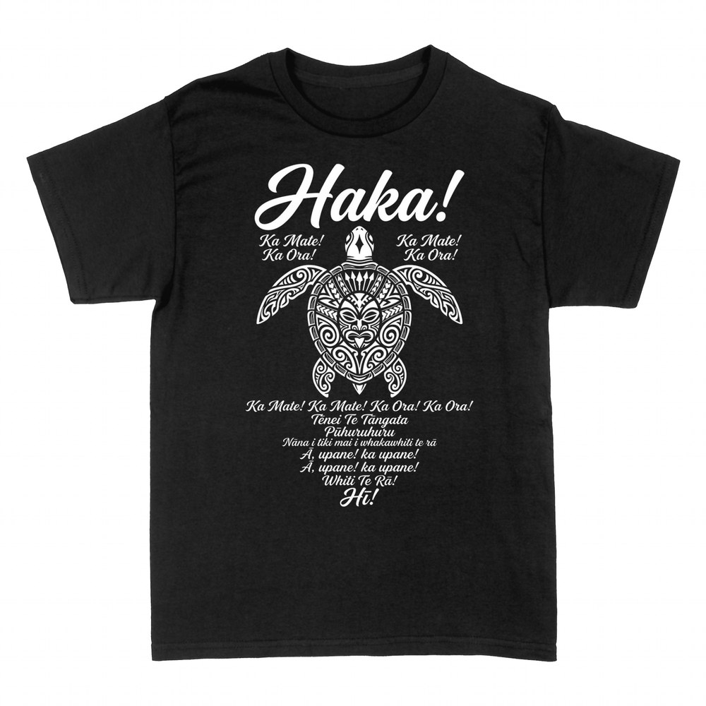 T-shirts: Haka maori tortue tribale et cri Ka Mate