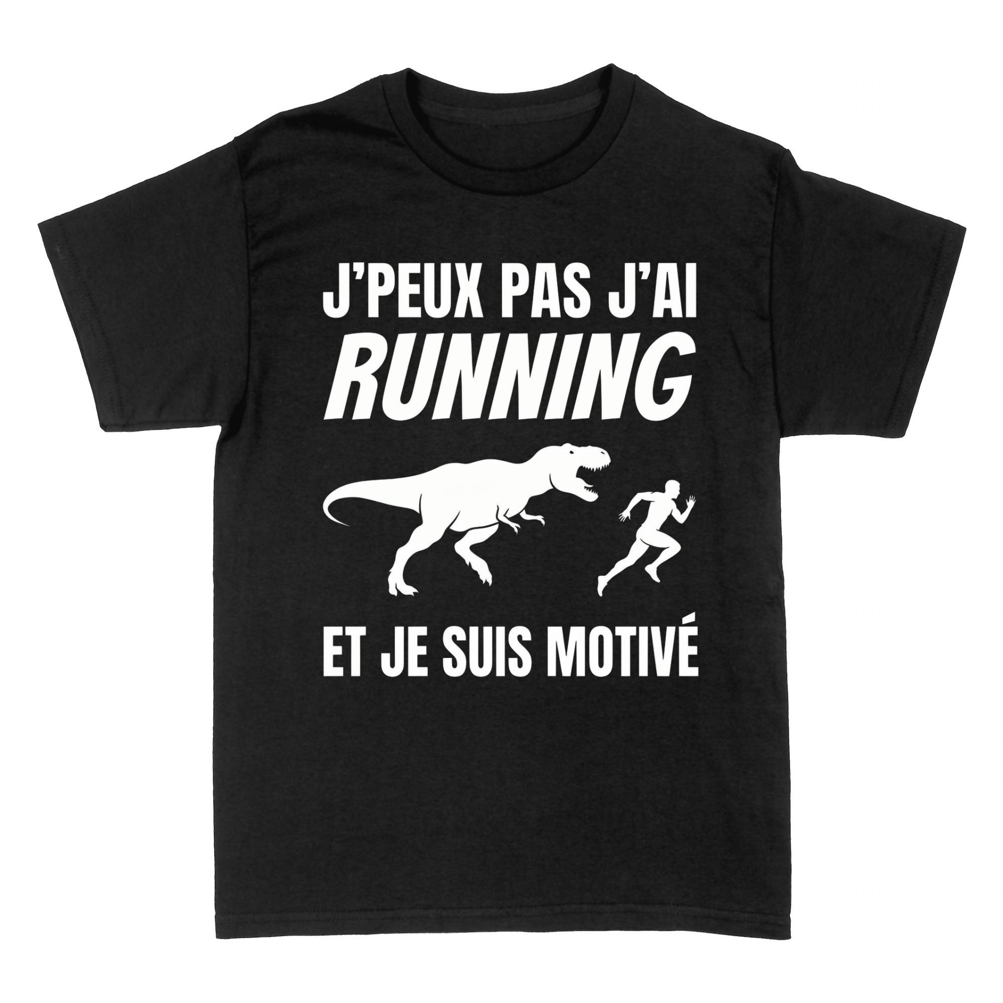 T-shirts: J'peux pas j'ai Running - T-Rex