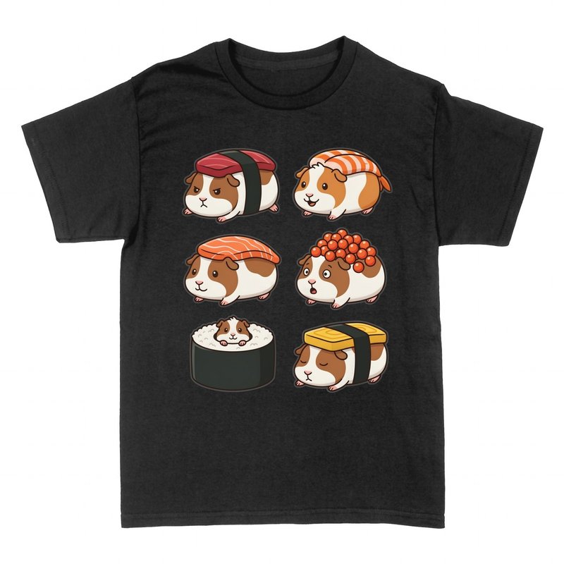 T-shirts: Cochons d'Inde Sushi Kawaii