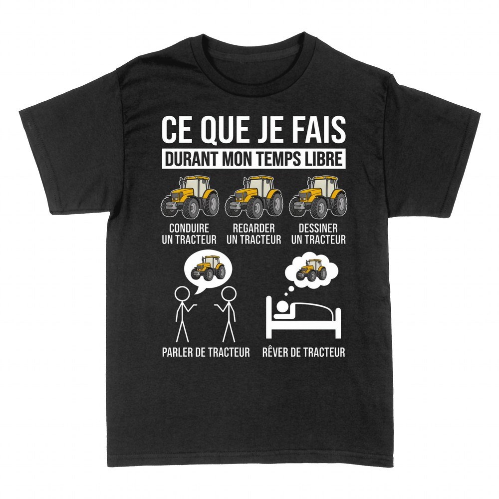 T-shirts: Ce que je fais durant mon temps libre