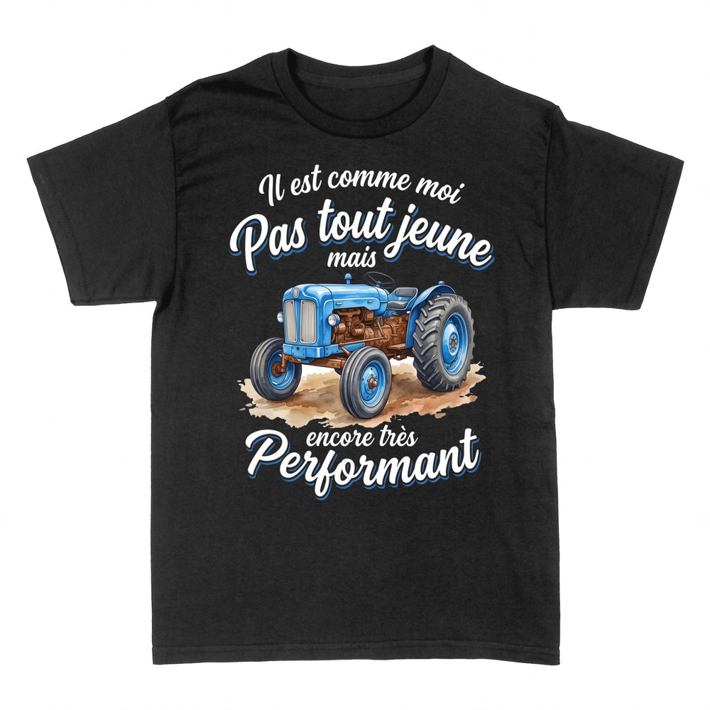 T-shirts: Tracteur Vintage Pas Tout Jeune Performant