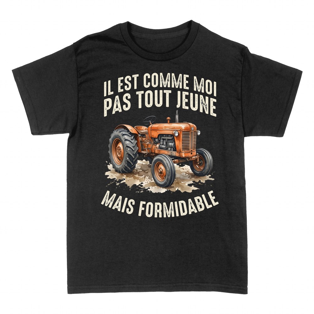 T-shirts: Tracteur Vintage Pas Tout Jeune Mais Formidable