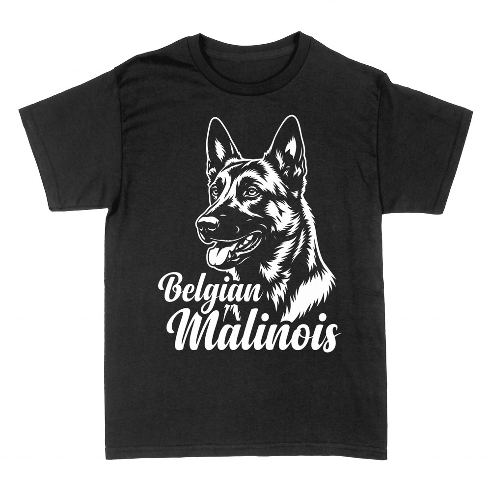 T-shirts: Portrait Berger Belge Malinois