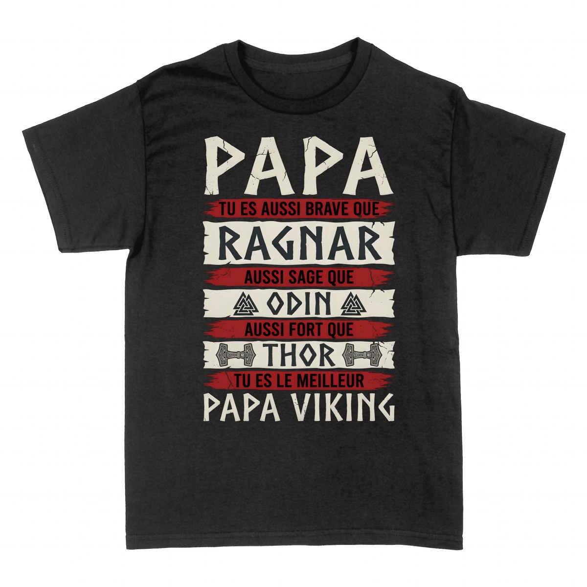 T-shirts: Papa Viking &mdash; Ragnar Odin Thor