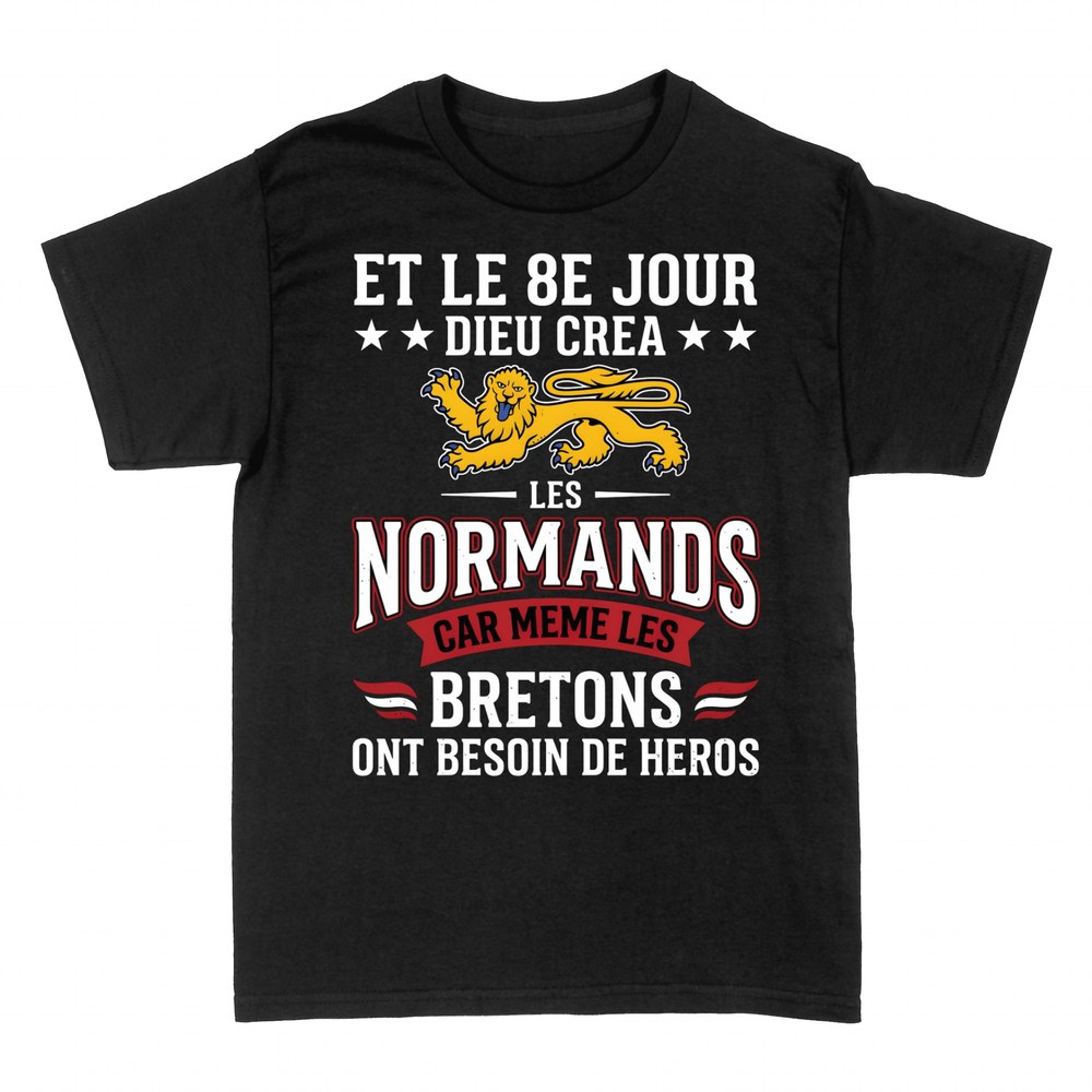 T-shirts: Les Normands cr&eacute;&eacute;s le 8e jour