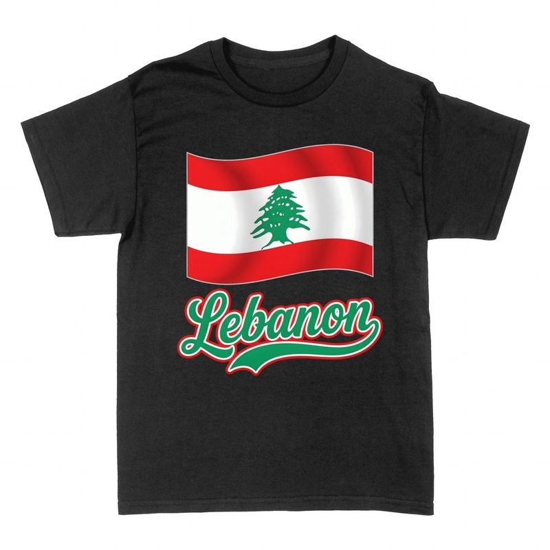 T-shirts: Drapeau Liban