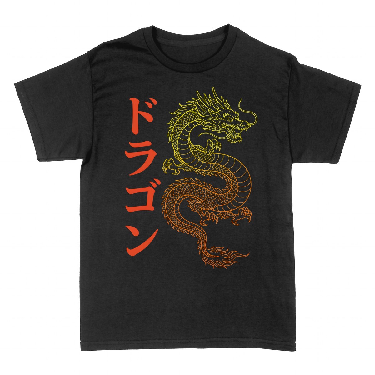 T-shirts: Dragon Oriental Kanji