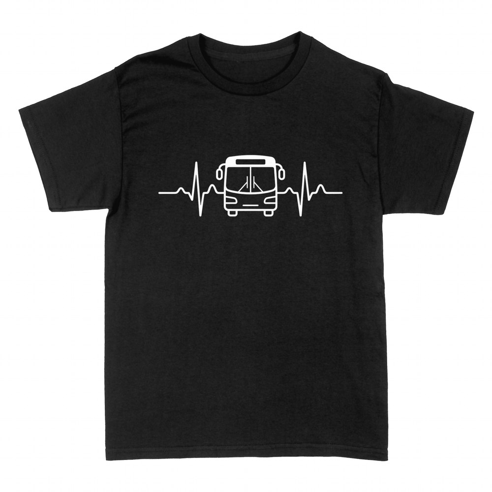 T-shirts: Battement de C&oelig;ur Chauffeur de Bus