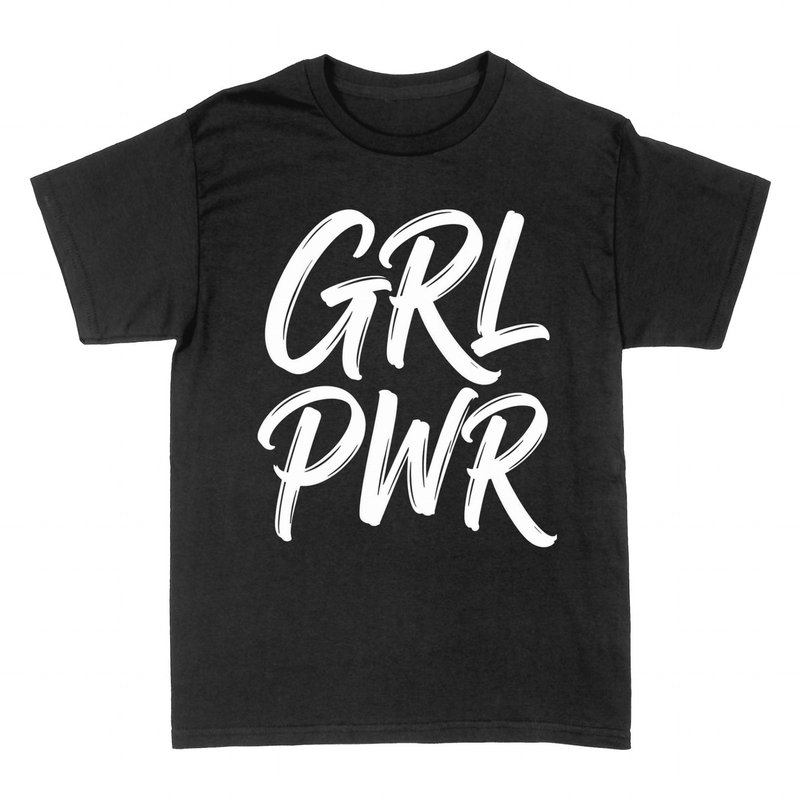 T-shirts: GRL PWR - Pouvoir des Femmes