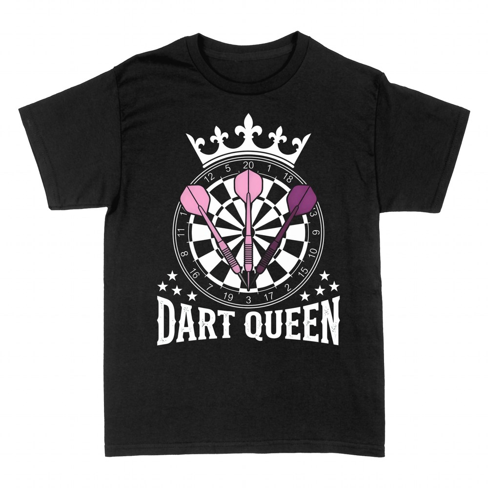 T-shirts: Dart Queen - La Reine des Fl&eacute;chettes