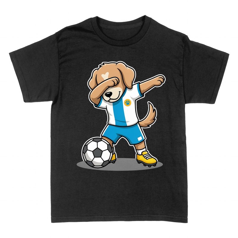 T-shirts: Chien Footballeur Dab