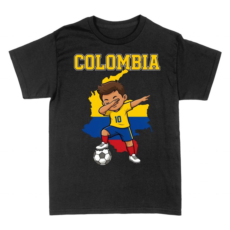 T-shirts: Colombia Dab Football Enfant
